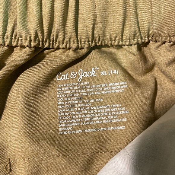 NWT Cat&Jack Khaki shorts (14) - Picture 2 of 4